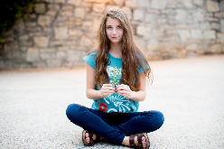 Ecocolors long hair girl Ecocolors long hair girl